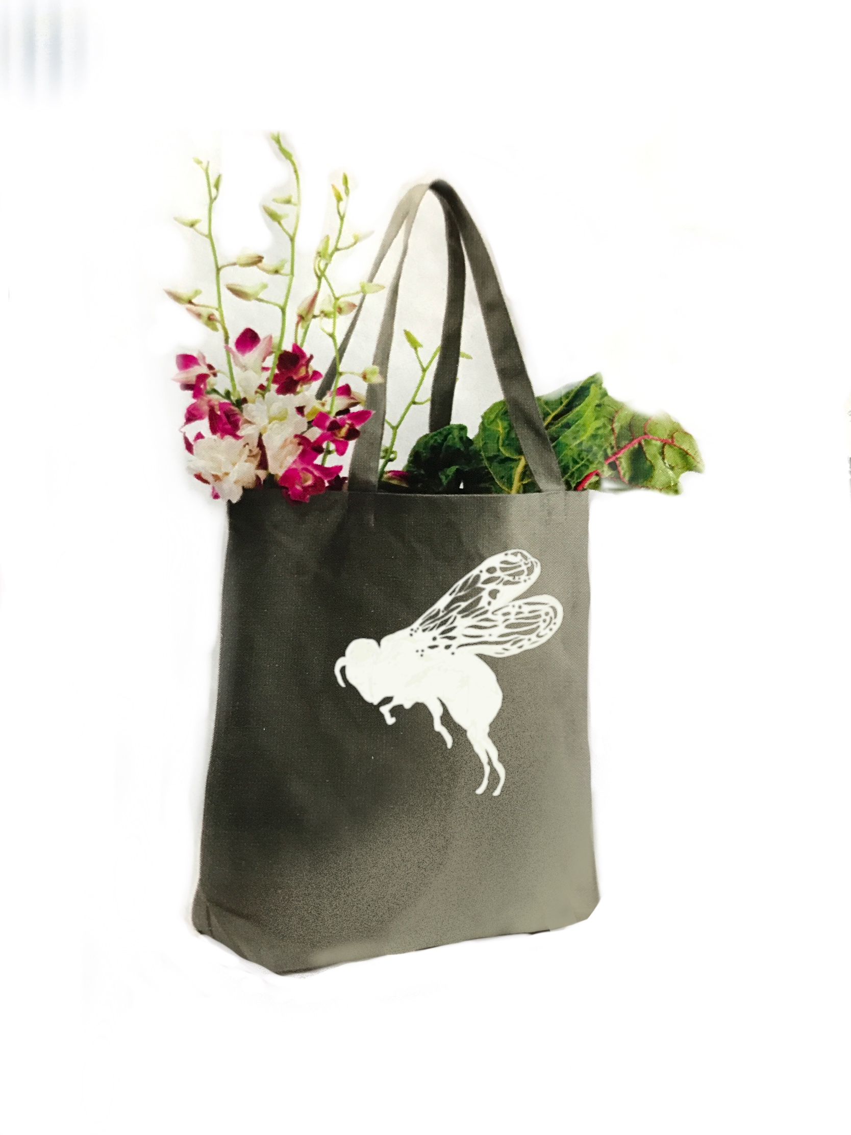 Propolis Organic Cotton Canvas Market Bag (Olive)